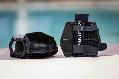 Hydrorevolution Aquastrength, High Resistance, Training Fins, Black