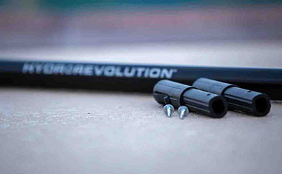 Hydrorevolution Hydro-Tone, Barbell Conversion Kit, Black
