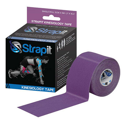 Strapit Strapit Kinesiology Tape, 2 in x 5.5 yds, Purple