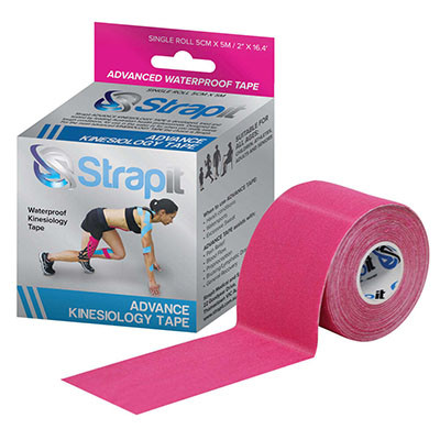 Strapit Strapit Advance Kinesiology Tape, 2 in x 5.5 yds, Pink