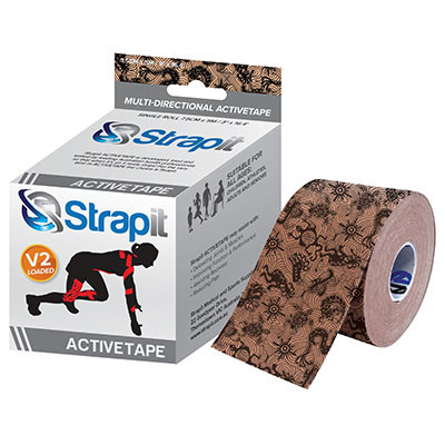 Strapit Strapit Activetape V2 with Memory Fabric, 3 in x 5.5 yds, Full Pattern
