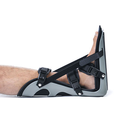 Comfy Splints Comfy Night Boot, Lycra Material, Grey, Large Size