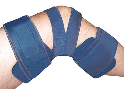 Comfy Splints Comfyprene Knee Orthosis, Pedicatric, Dark Blue, Medium