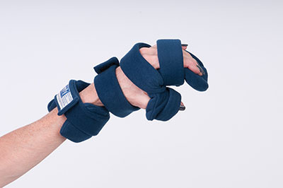 Comfy Splints Comfy Splints Progressive Rest Hand w/ Five Straps (finger separator included), Adult, Left