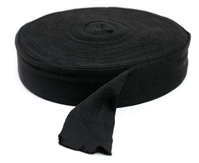 CanDo CanDo Black Polyester Stockinette - 2" x 25 yard