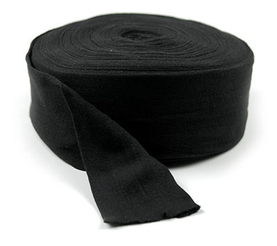 CanDo CanDo Black Polyester Stockinette - 4" x 25 yard