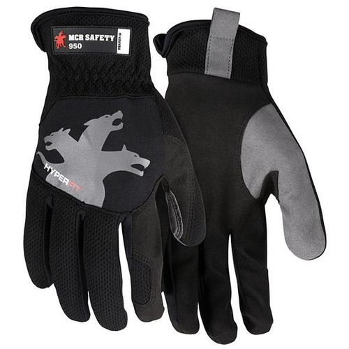 MCR Safety HyperFit Mechanics Gloves