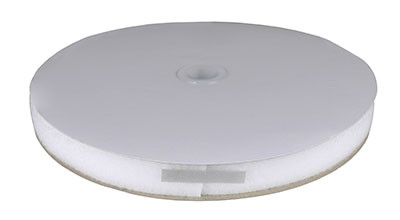 FabLife 1" loop material, 25 yard dispenser box, white