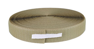 FabLife 1" hook material, 10 yard, tan