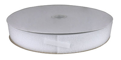 FabLife 1-1/2" loop material, 25 yard dispenser box, white