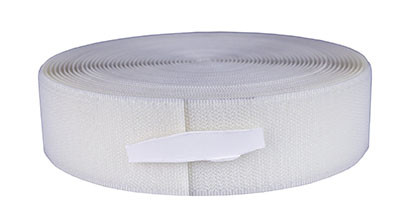 FabLife 1-1/2" hook material, 10 yard, white