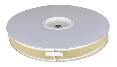 FabLife 1" self-adhesive loop material, 25 yard dispenser box, tan