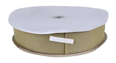 FabLife 2" hook material, 25 yard, tan