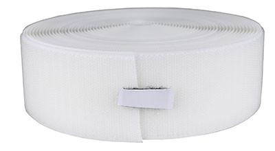 FabLife 2" hook material, 10 yard, white