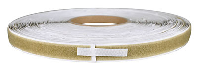 FabLife 1/2" self-adhesive loop material, 25 yard dispenser box, tan