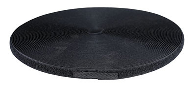 FabLife 1/2" loop material, 25 yard dispenser box, black