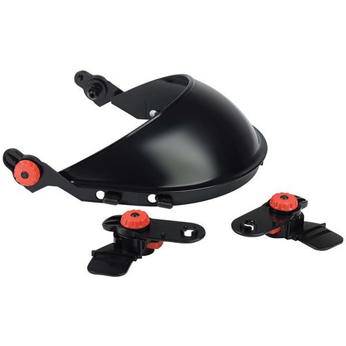 SureWerx Jackson Hard Hat Interchange Face Shield System Black