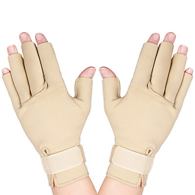 Orthozone Thermoskin Arthritis Gloves, Beige, Medium