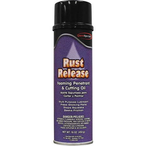 QuestSpecialty Rust Release Foaming Penetrant and Cutting Oil