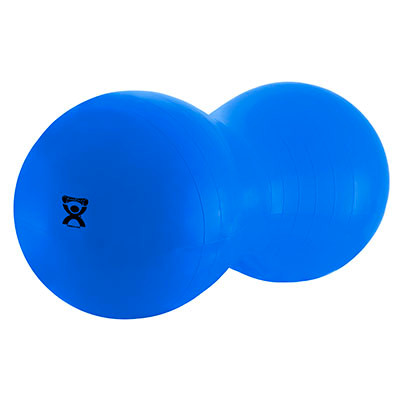 CanDo CanDo Inflatable Exercise Saddle Roll - Blue - 32" Dia x 51" L (80 cm Dia x 130 cm L)