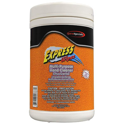 QuestSpecialty Express Wipes Multipurpose Hand Cleaner - Orange
