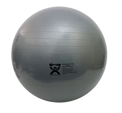 CanDo CanDo Inflatable Ball, Silver, 85cm (33.5in)