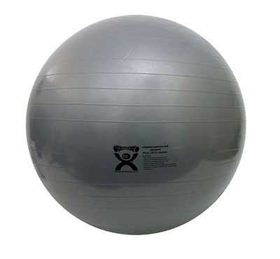 CanDo CanDo inflatable ABS ball, 85 cm (33.5 in), silver