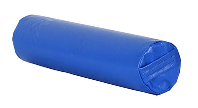 CanDo Roll (Foam with Vinyl Cover) 18"L x 4" diameter, Medium, Yellow