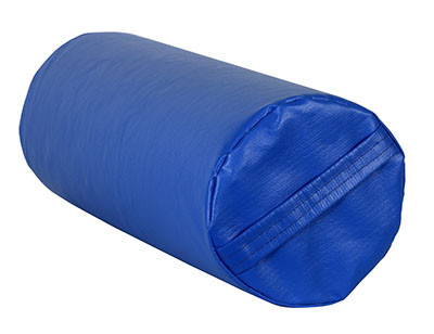CanDo Roll (Foam with Vinyl Cover) 24"L x 8" diameter, Medium, Blue