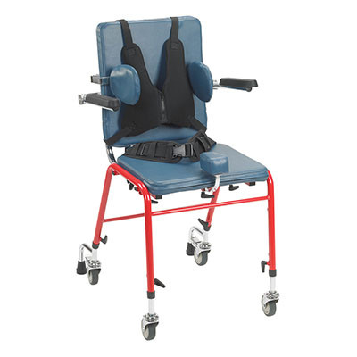First Class First Class School Chair - Support Kit ONLY (H-harness for anterior chest support, adjustable length abductor, individually adjustable height and width lateral supports) - Large