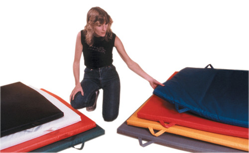 CanDo CanDo Mat with Handle - Non Folding - 1-3/8" PE Foam with Cover - 6' x 8' - Specify Color