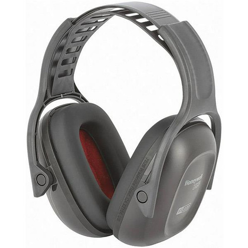 Honeywell Howard Leight VeriShield 100 Series Passive Earmuffs, Over-the-Head, NRR 23, Black