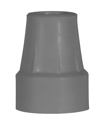 Drive Forearm crutch tip, gray. 1 pair
