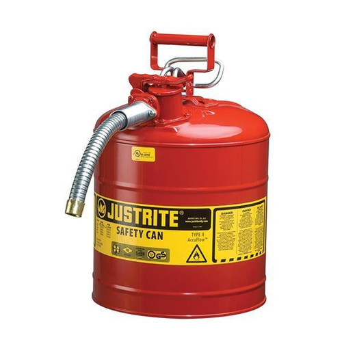 Justrite Type II Safety Can 5 gal Red