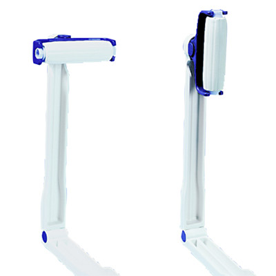 Maddak Lotion applicator, with folding handle, 14.5 inch long, 8 inch when folded