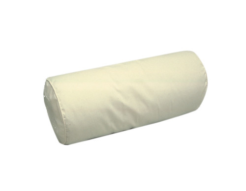 CanDo Roll Pillow - with non-removable cotton/poly cover, 7" x 17", 25-pack