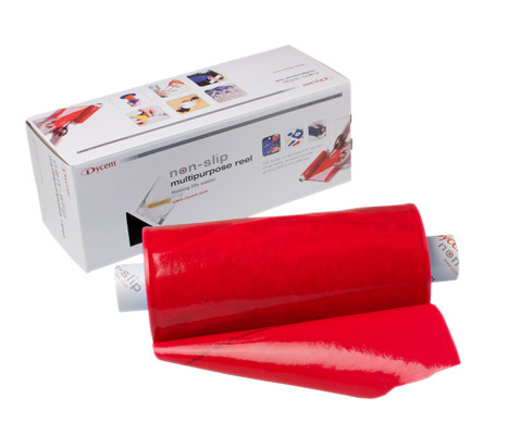 Dycem Dycem non-slip material, roll, 8"x10 yard, red