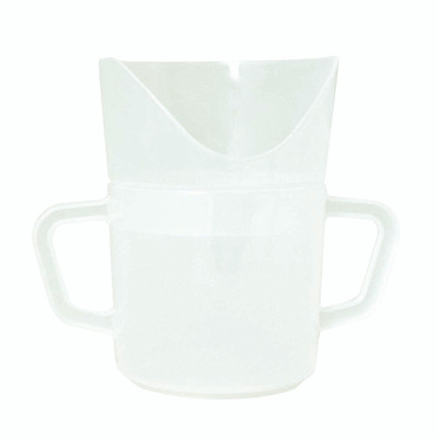Nosey Nosey 2-handled cup, 8 oz.