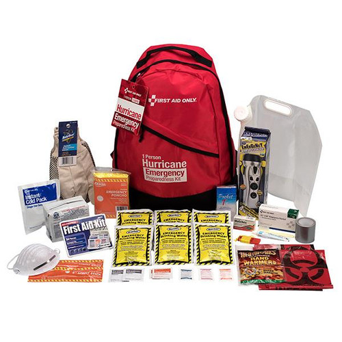 1-Person Hurricane Emergency Preparedness Kit