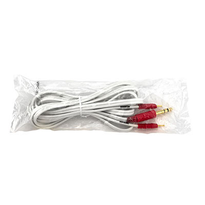 Dynatronics Dynatron 120" Stereo Lead Wire, 2-Pin, Red