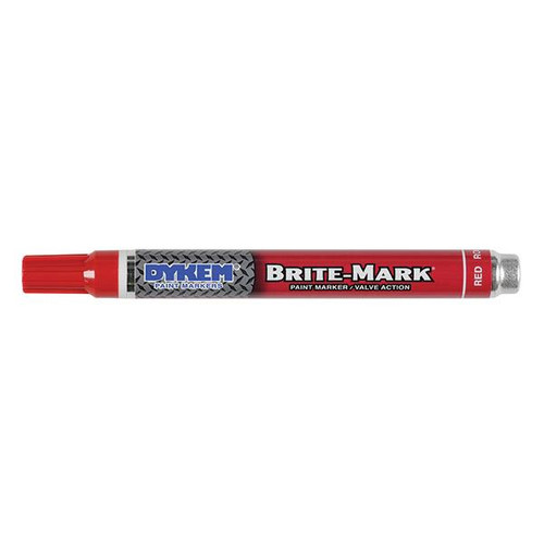 ITW ProBrands Brite-Mark Permanent Paint Markers Medium Tip Red