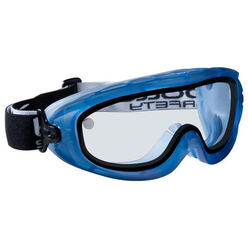 Bolle Safety Atom Goggles Blue Frame Bolle Safety