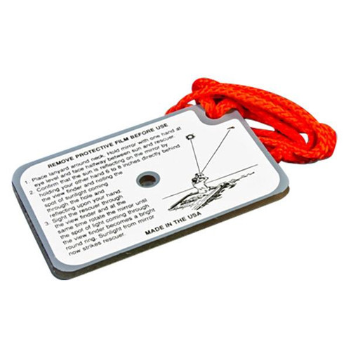 Orion Signaling Mirror with View Finder