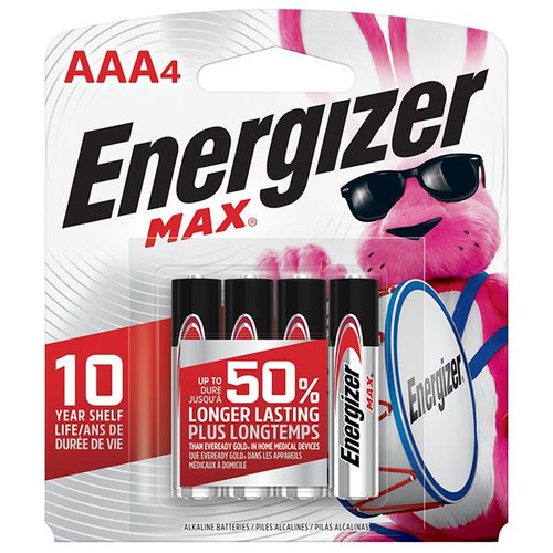 Energizer Max Alkaline AAA Batteries