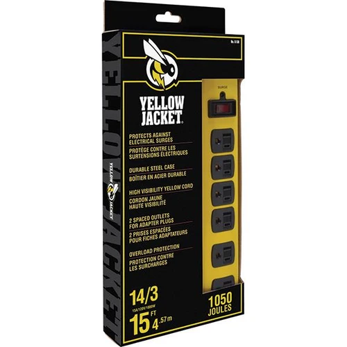 Southwire Yellow Jacket 6-Outlet Metal Surge Protector