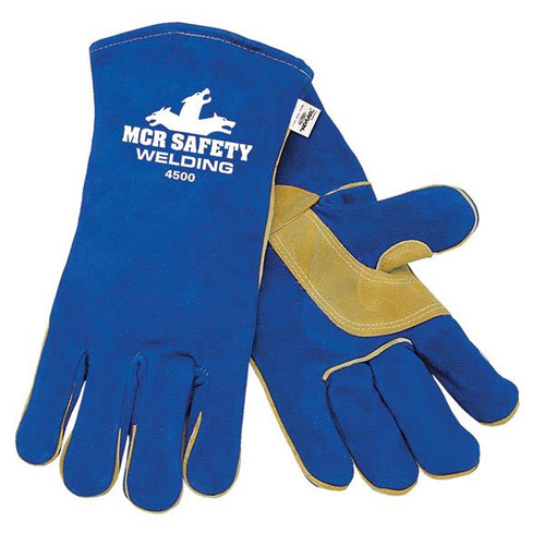 MCR Safety Split Cow Select Shoulder Welding Gloves