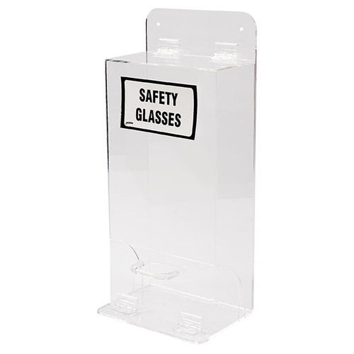 Brady Deluxe Visitor Spec Dispenser w/ Cover, 18"H x 8"W x 4"D, Clear