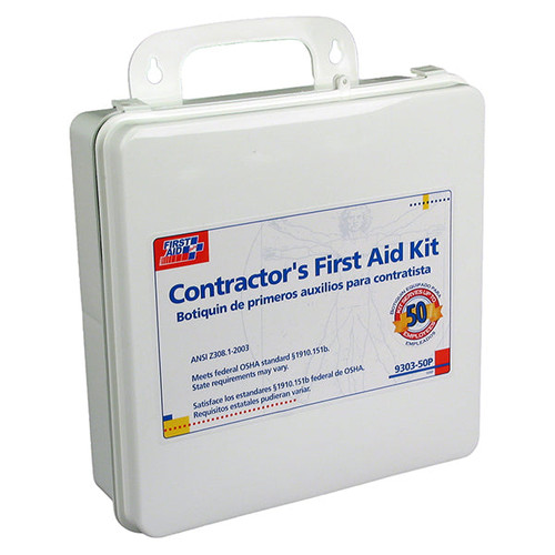 50-Person Contractor Weatherproof First Aid Kit