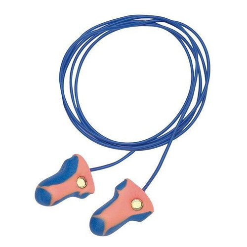 Honeywell Howard Leight Laser Trak Detectable Earplugs - Orange