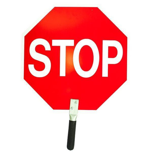 Stop/Slow Plastic Traffic Paddles